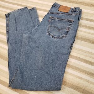 Levi's 36x38 (Tall) Relaxed Fit 550 Jeans